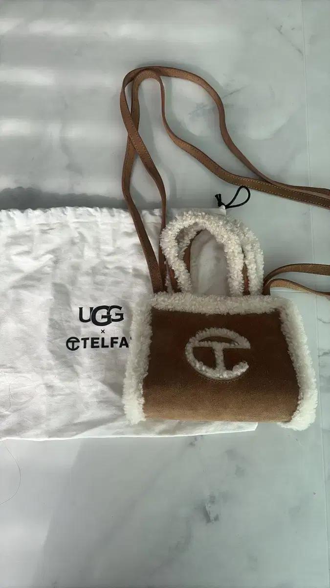 어그 텔파 체스트넛 미니백