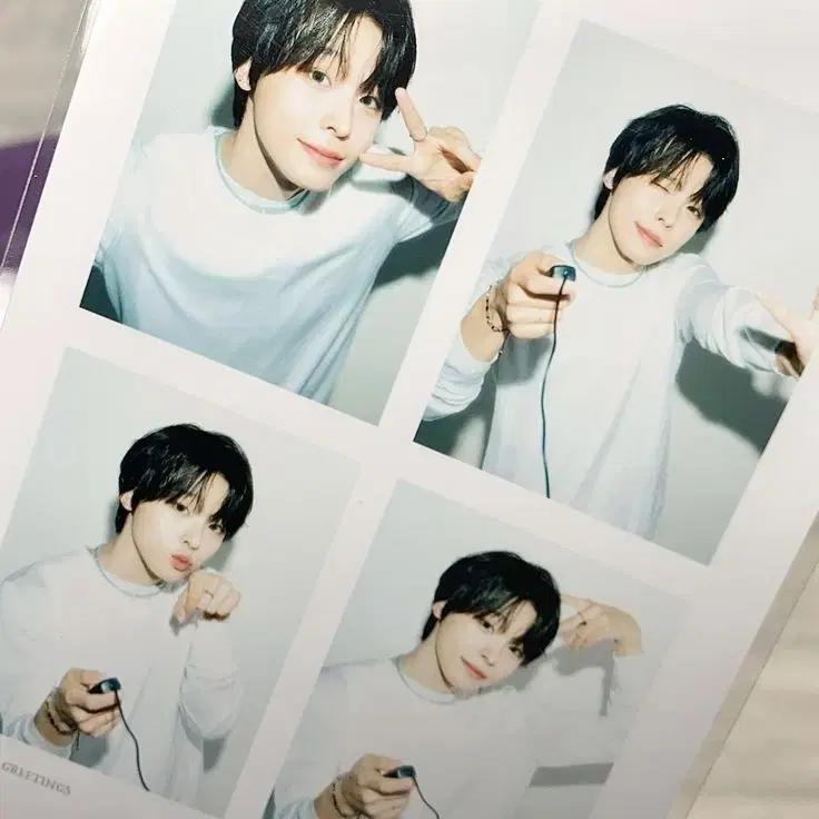 원가이하)엔시티 위시 시즌그리팅 2025 엠디네컷 포토 리쿠 양도