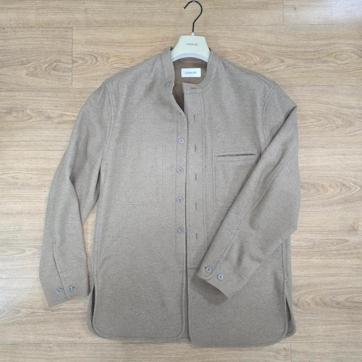 르메르 펠티드 셔츠 블루종