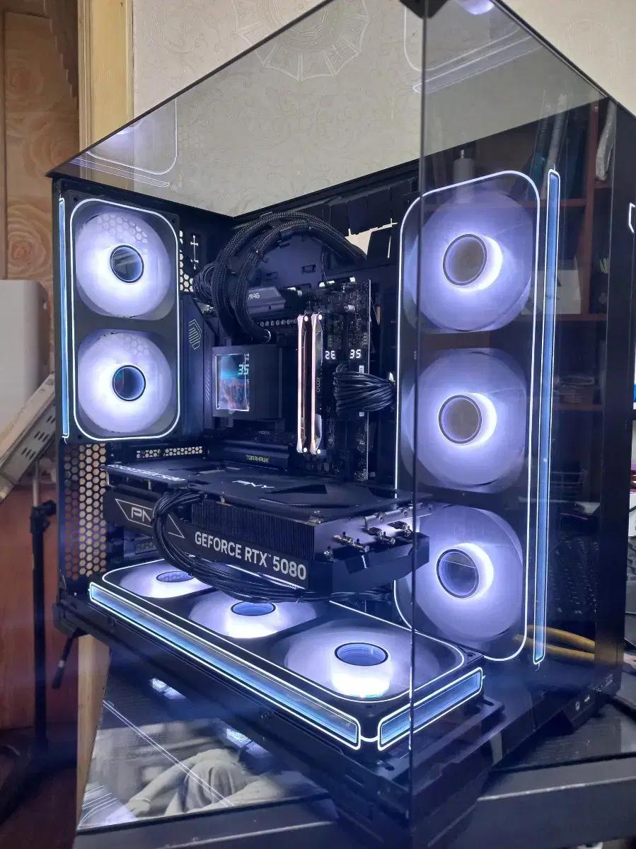 9800x3d 5080 리안리 비전 고사양 컴퓨터