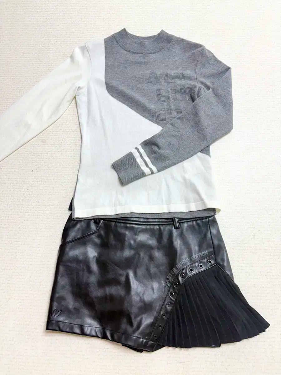 여성골프웨어 마스터바니 겨울 니트