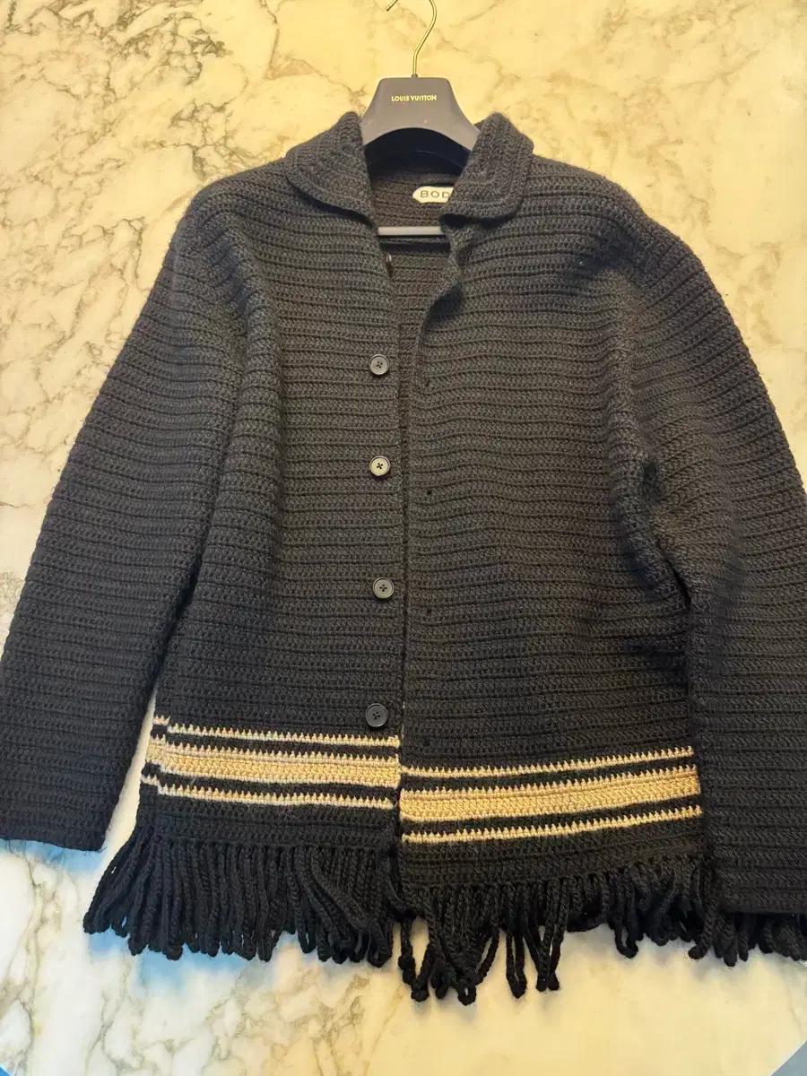 Bode 프린지 울 가디건