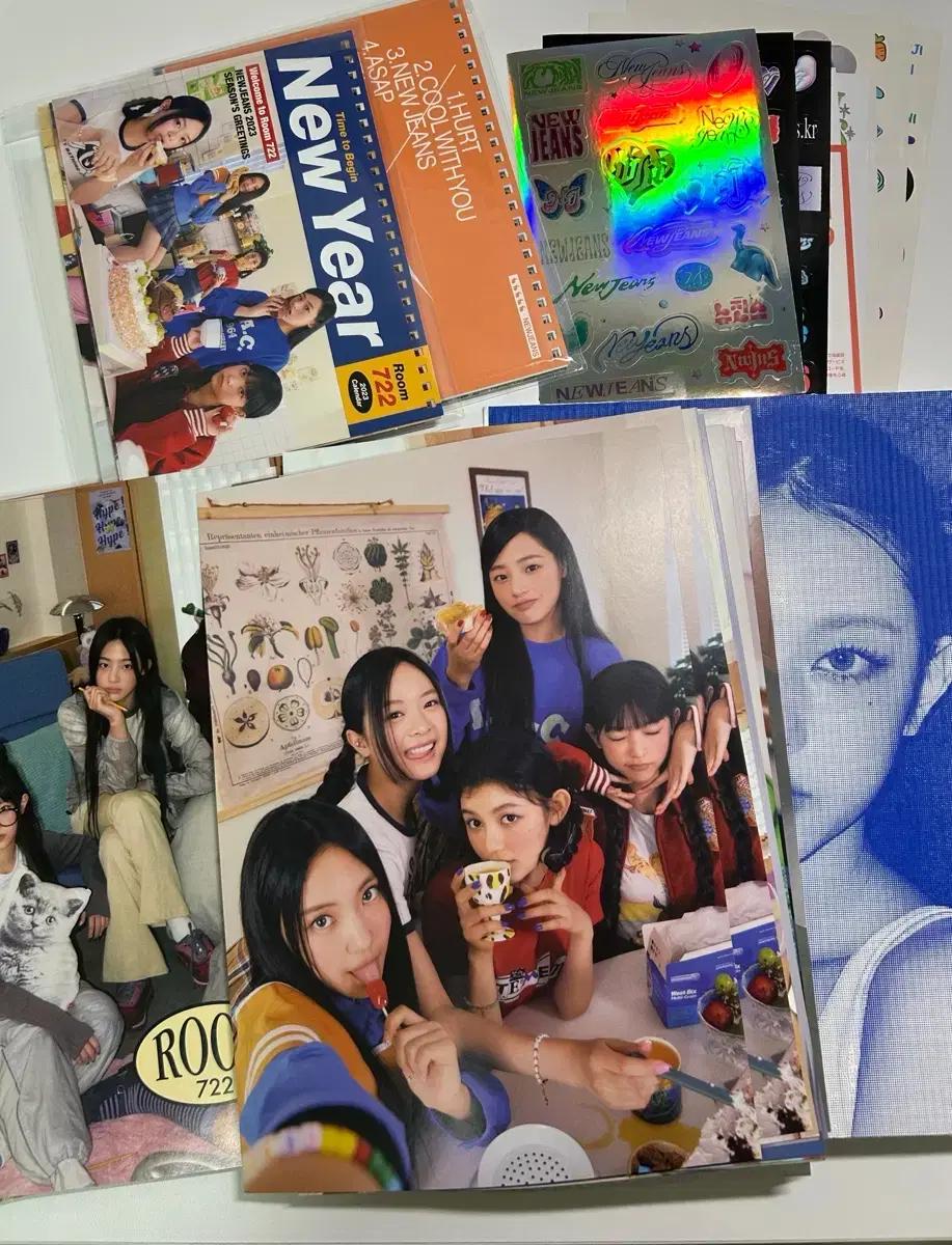 뉴진스 엔제이지 2023 2024시그, 해린 블루북 개봉 앨범