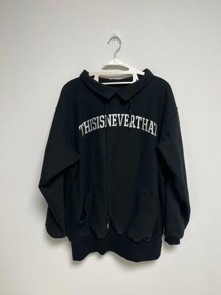 [s] 디스이즈네버댓 아치로고 카라 맨투맨