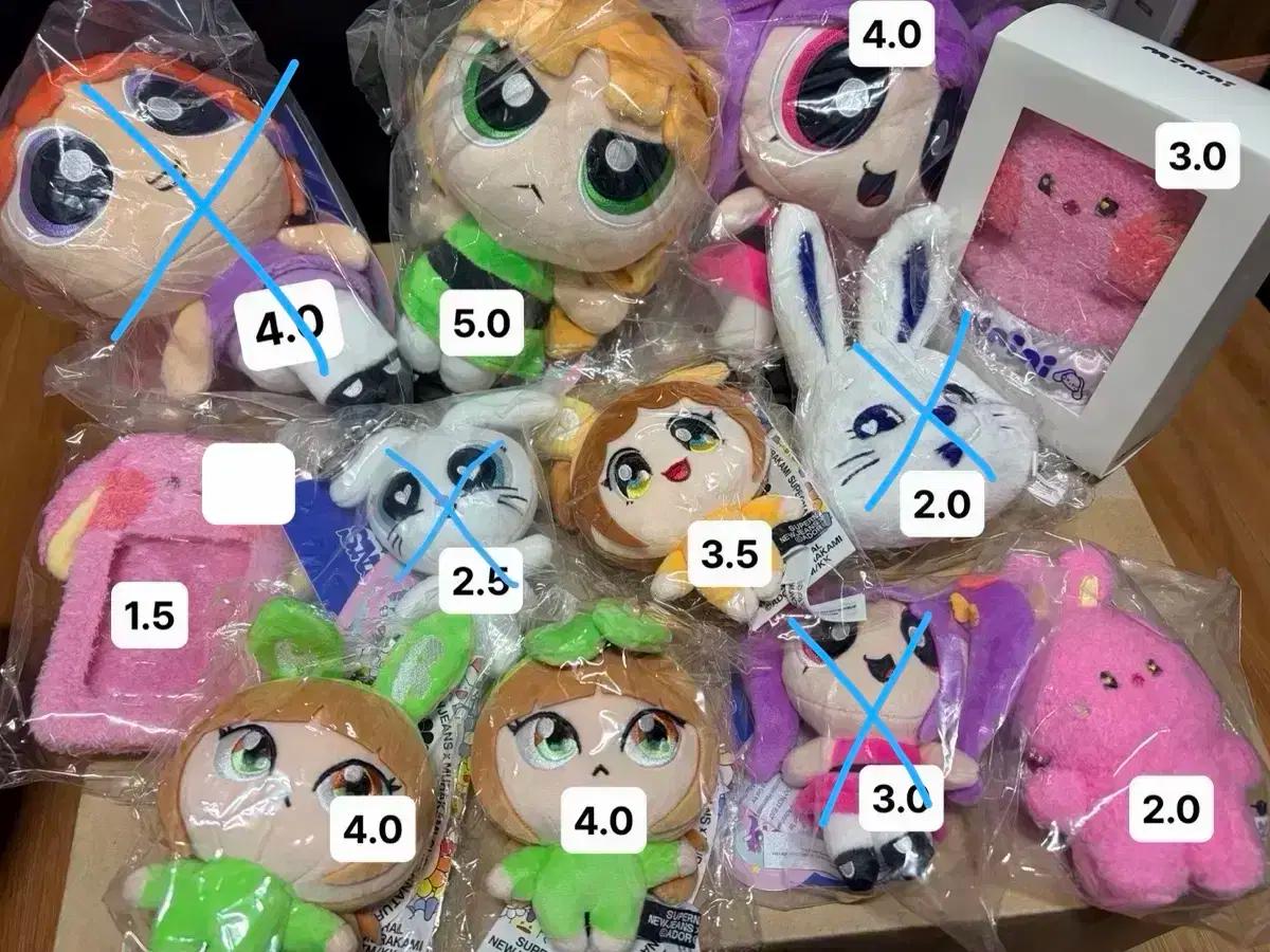 뉴진스 인형 키링 파워퍼프걸 무라카미