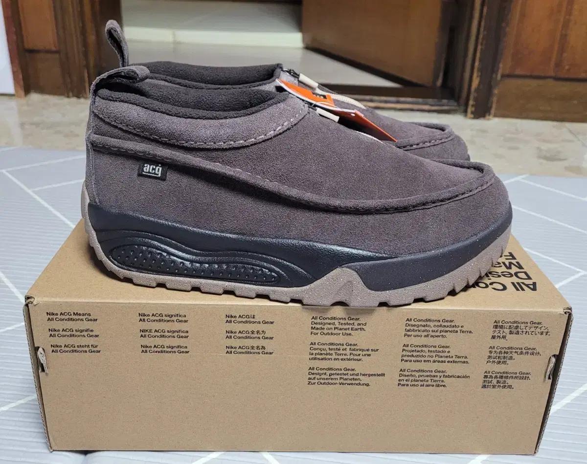 [270(265)] 나이키 ACG 이지 바로크브라운 앤 블랙 겨울 방한화