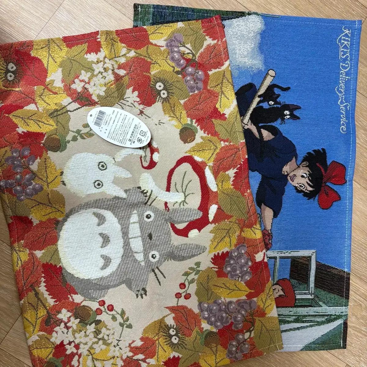 지브리 토토로, 마녀배달부키키 런치 매트 세트