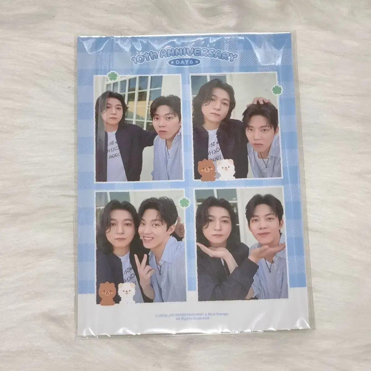데이식스 성진 도운 네컷 포카 유닛 고양콘 폴딩매트 방 돈 쁘띠멀즈