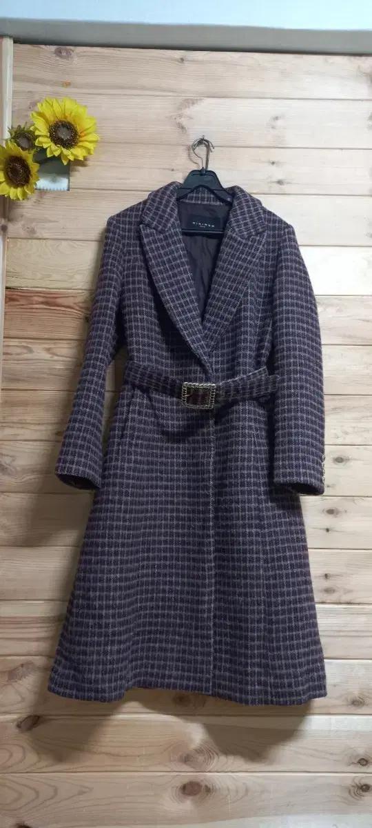 MINIMUM 체크 울롱코트