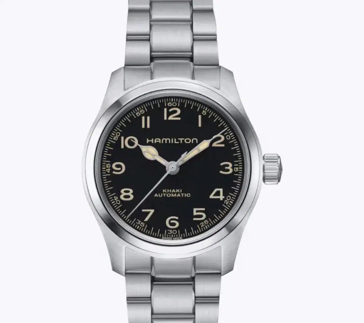 해밀턴 카키필드 머피 38mm 오토매틱