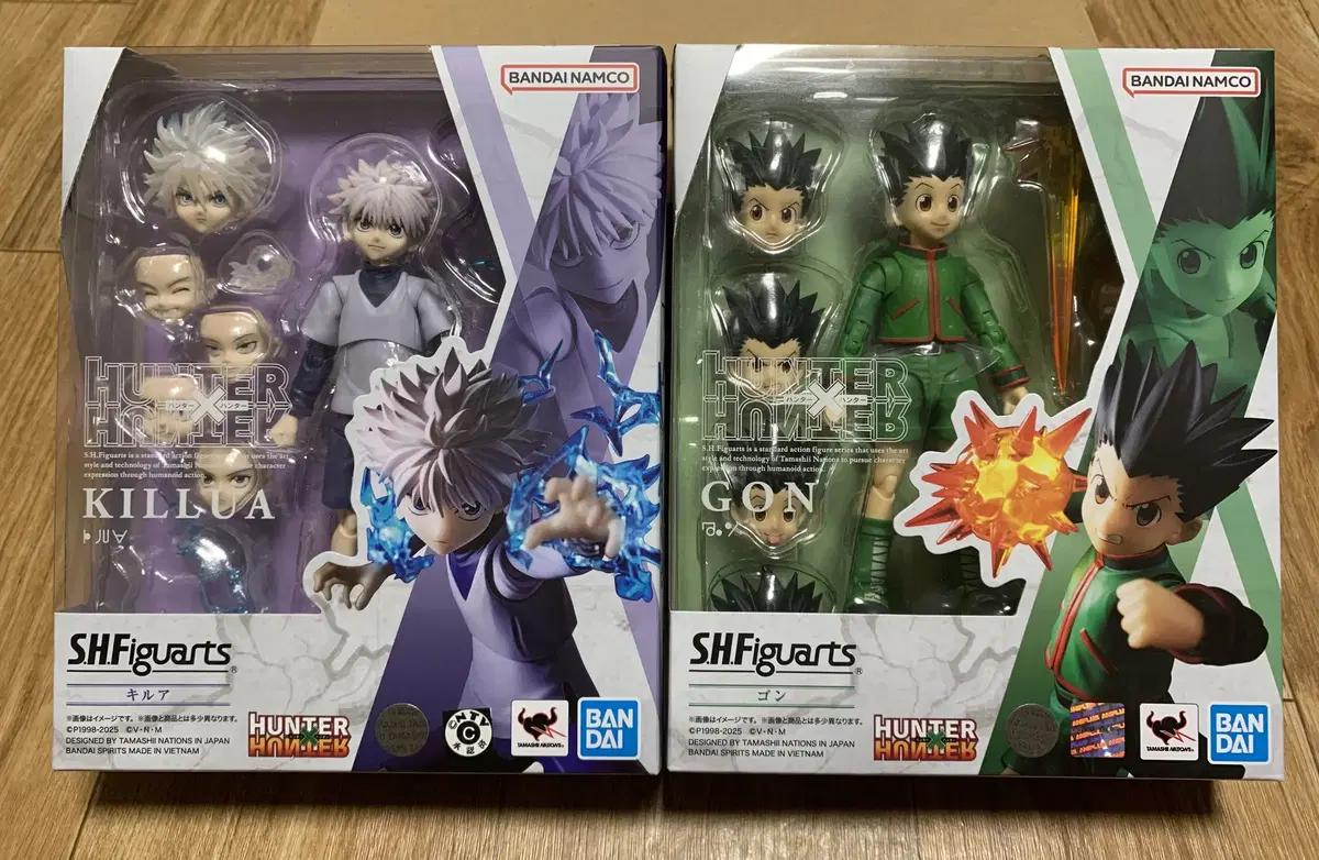 SHF S.H Figuarts 조르딕 키르아 & 곤 프릭스 팝니다