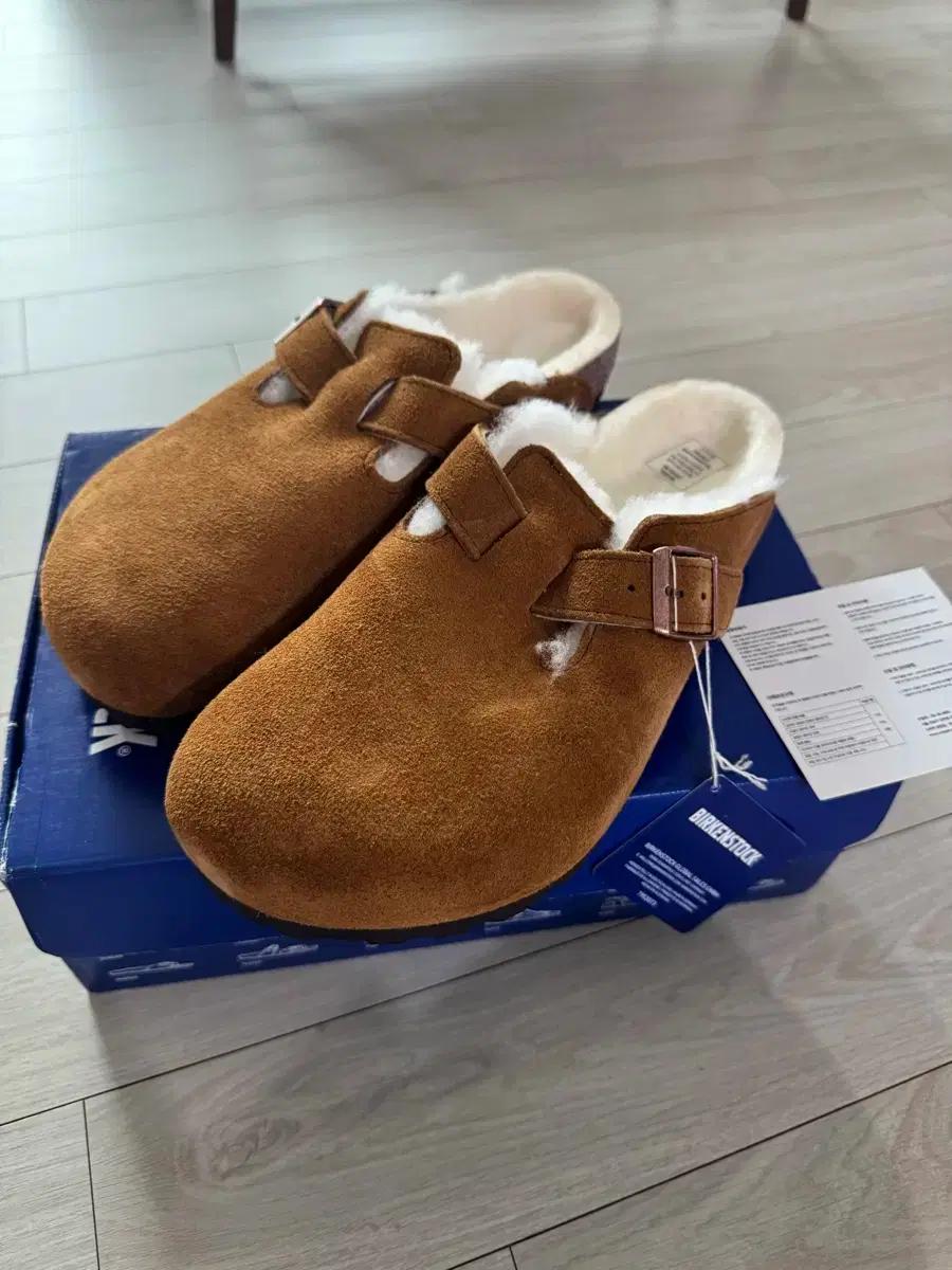 (새제품)버켄스탁 보스톤 시어링 43( 280)