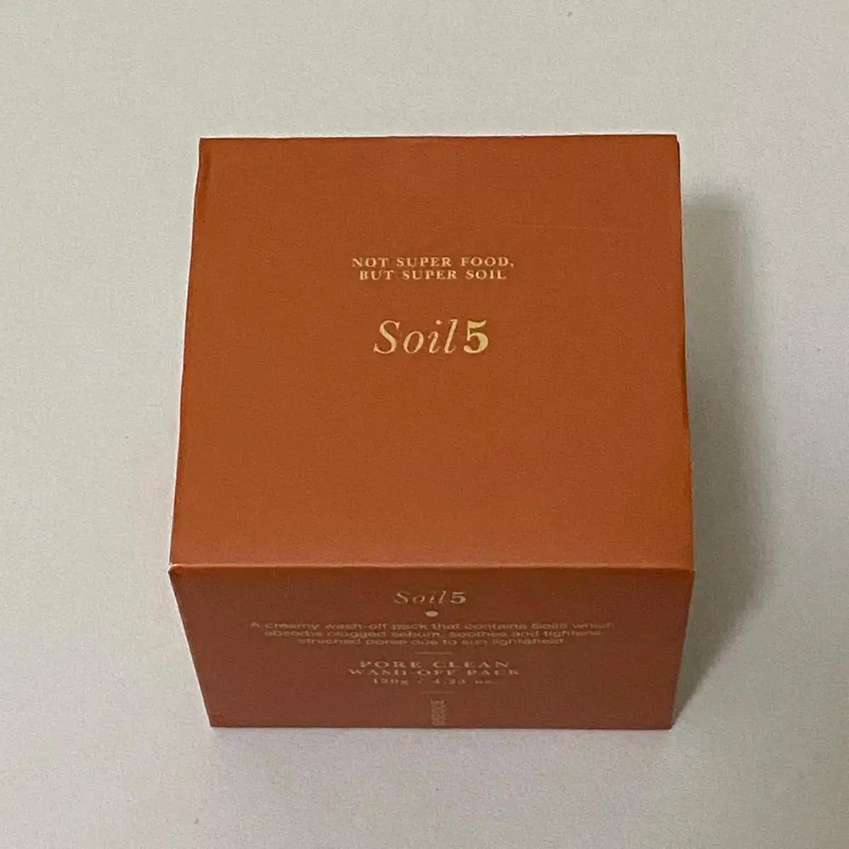 [soil5] 소일5 포어클린 워시오프 팩 120g