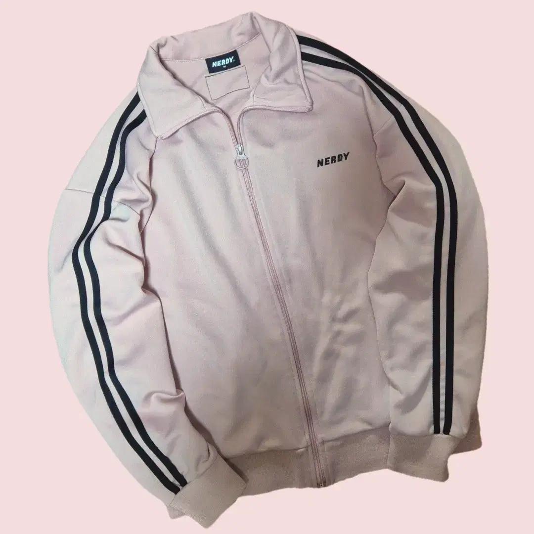 널디 트랙탑 핑크 M