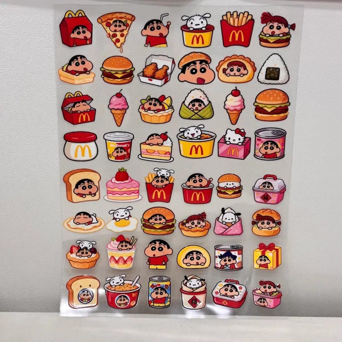 스티커) 짱구 방수스티커