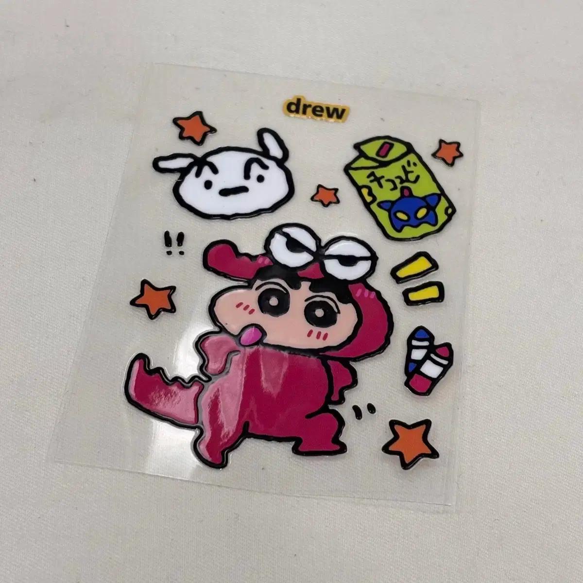 스티커) 짱구 방수스티커