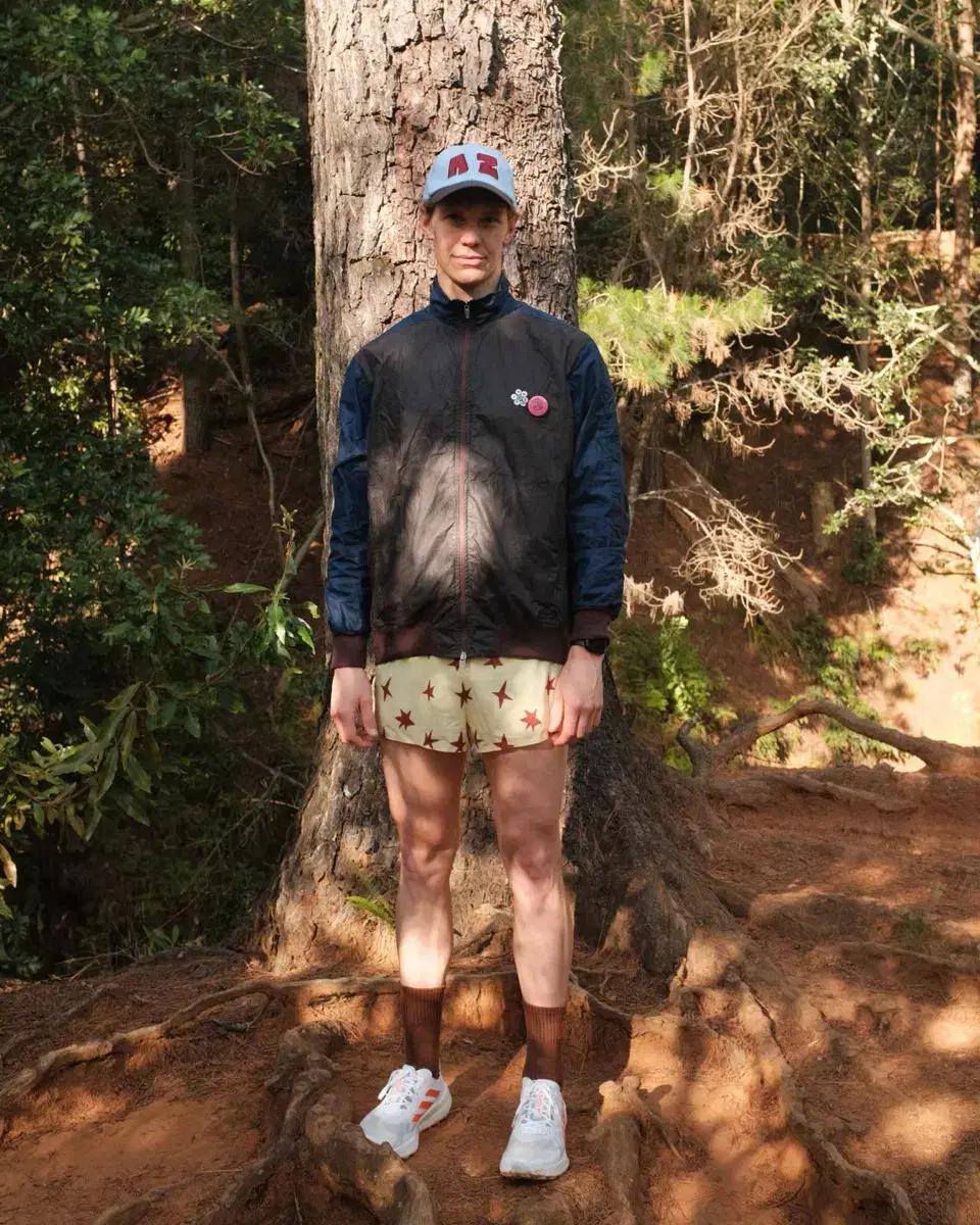 Alex Zono WAXED COTTON TRACK JACKET
