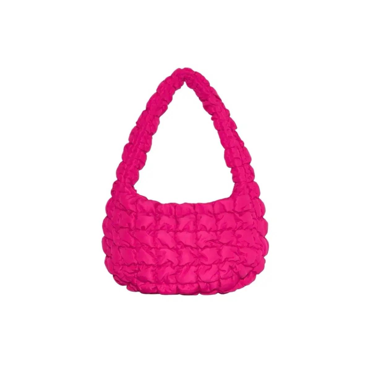 코스 퀼티드 미니백 핑크 (Cos quilted mini bag)