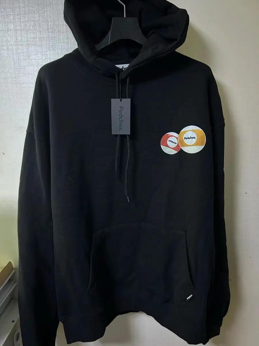 피치스 Peaches X KREAM 콜라보 후드티 L