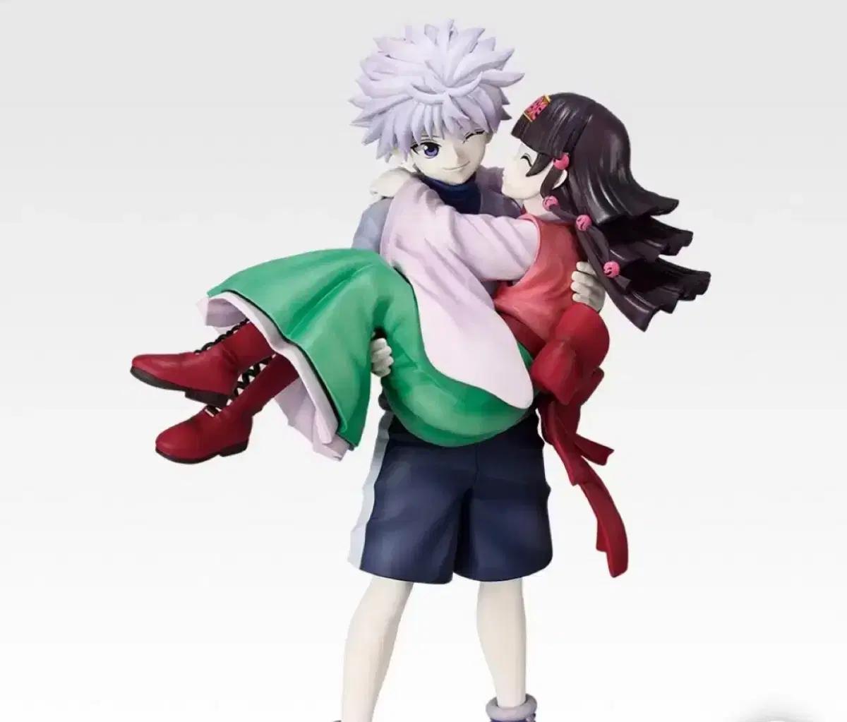 미개봉 헌터헌터 제일복권 선거편 라스트원 키르아&아르카 피규어 현물