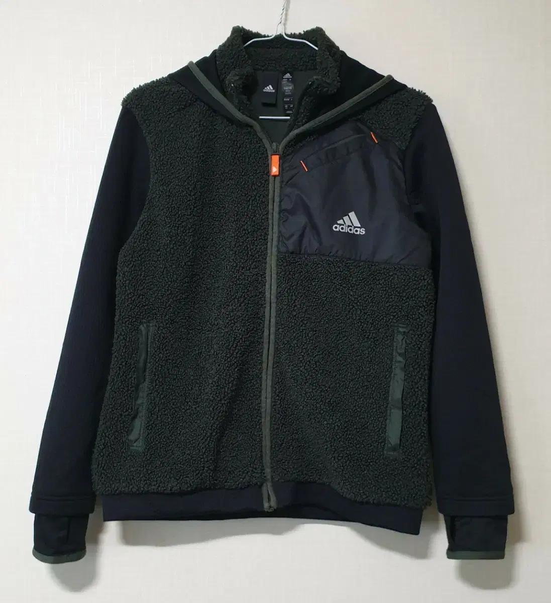 아디다스 키즈 후리스 후드 집업  150사이즈