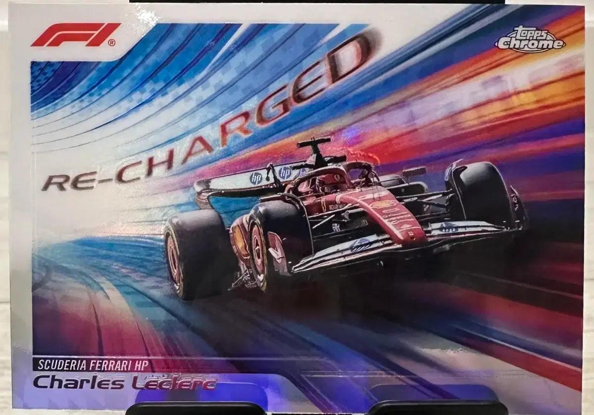 2024 F1 탑스 크롬 르클레르 인서트 카드