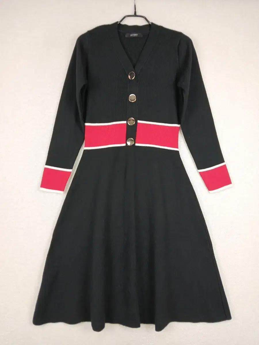 INVEST 여성 니트 롱 원피스(F)