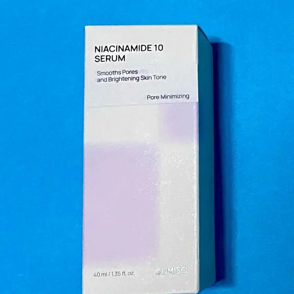 [새제품]JUMISO 나이아신10%함량/피지,유분조절/모공세럼40ml