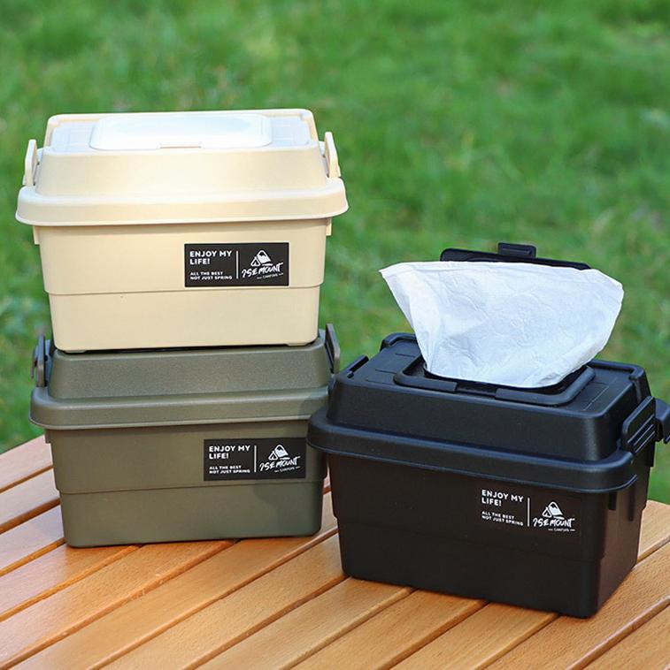 [무배/새제품] 감성 캠핑 미니 카고 박스 / 멀티 트렁크 정리 수납함