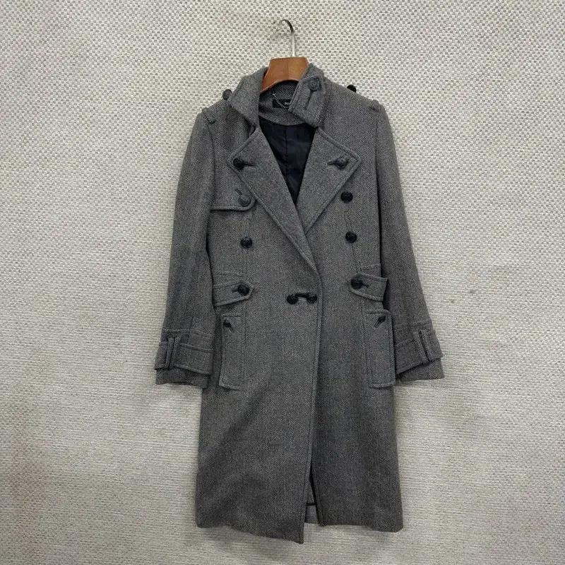 시스템 한섬 캐주얼 여성 울100 코트 82 A01622