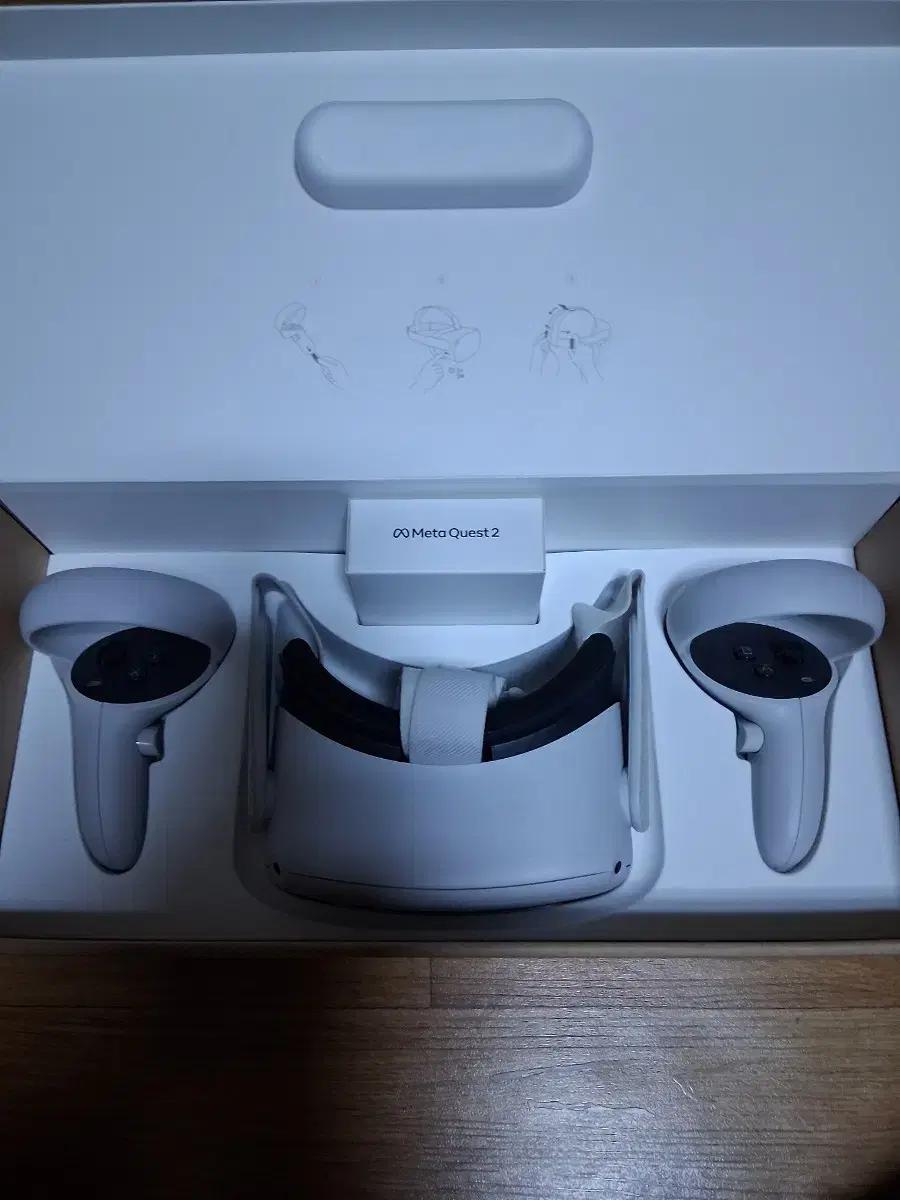 메타 Meta Quest 2 VR 256 헤드셋 풀박스