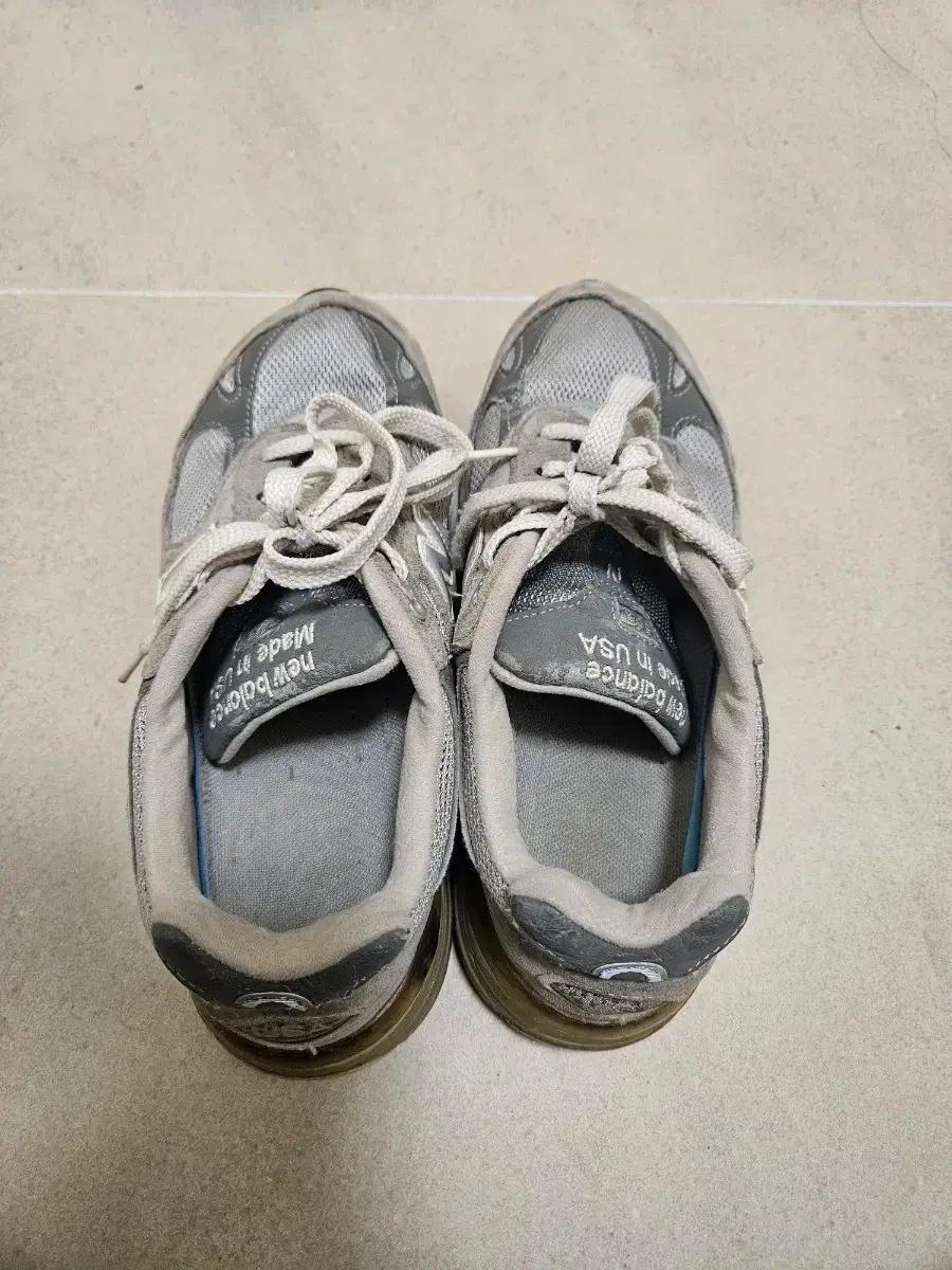 뉴발란스 993 회색 운동화 235