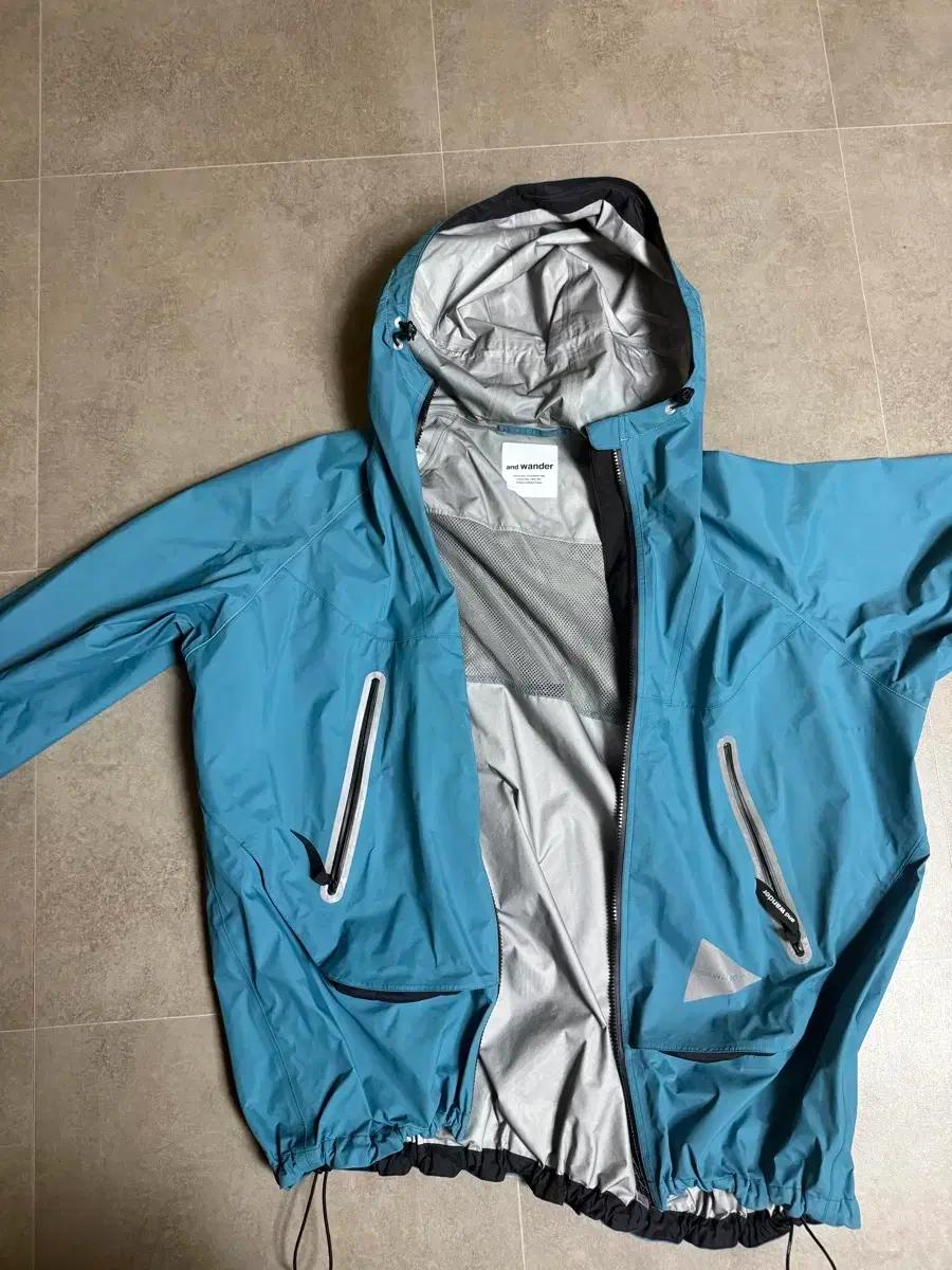 앤드원더 루즈핏 레인자켓 xl