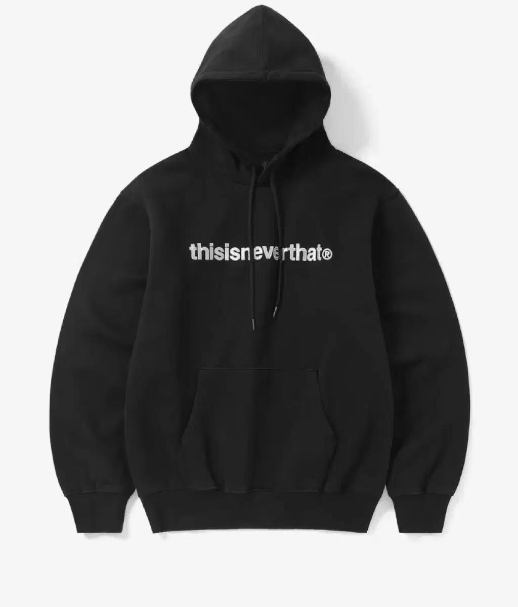 디스이즈네버댓 T-Logo Hoodie 블랙 후드티