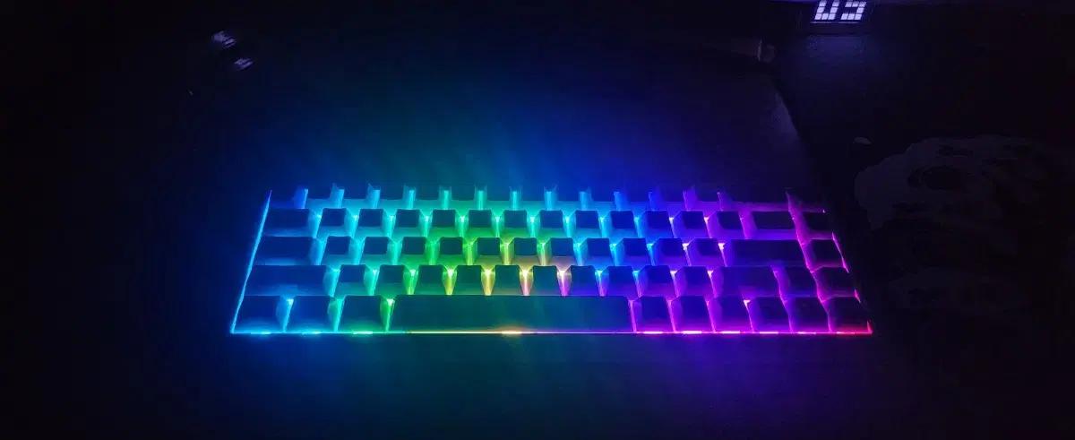 독거미AULA WIN68 , Qwenn 한손 키보드 팜니다.