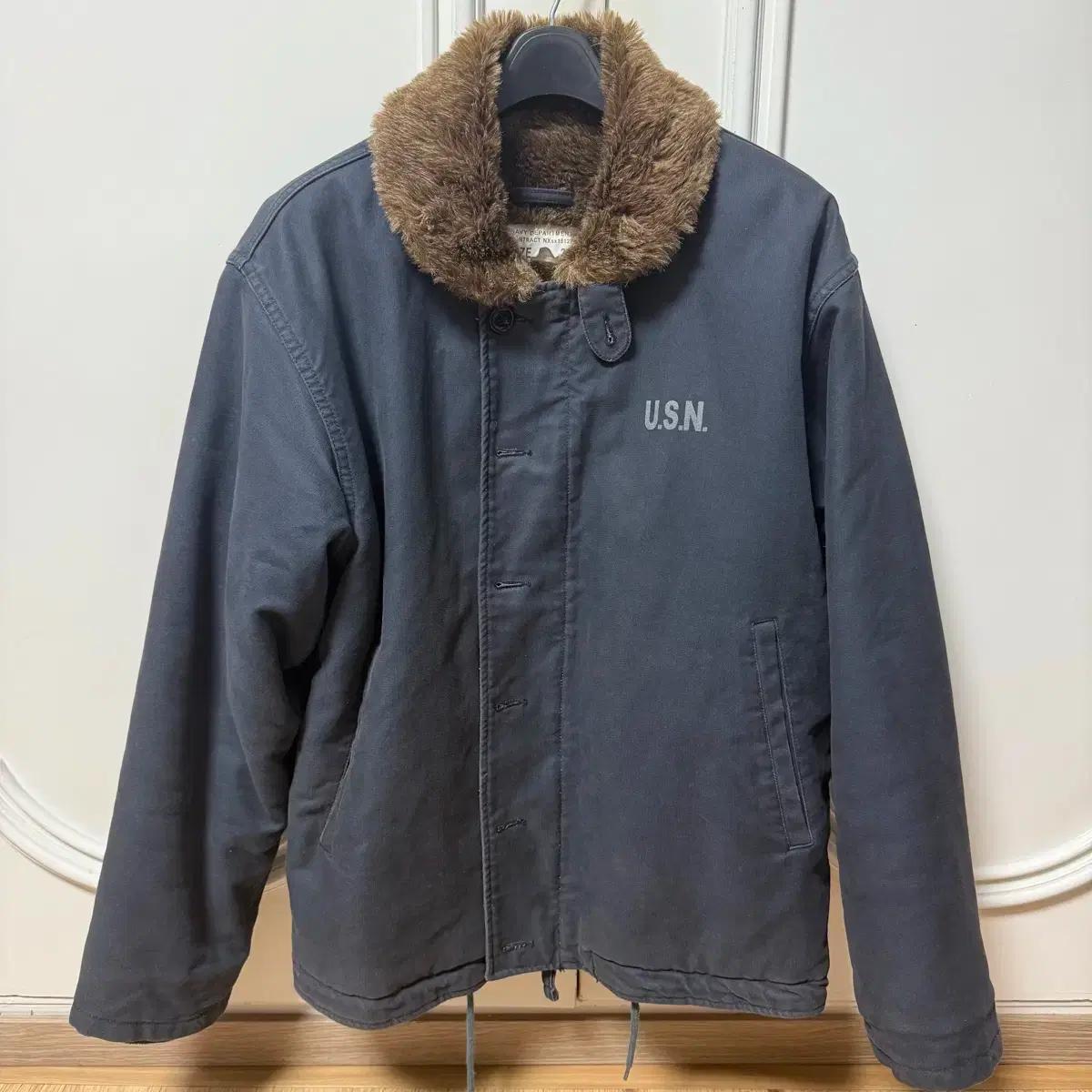 ymclky 덱자켓 네이비 36