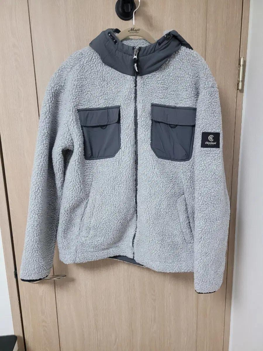 남성)클리브랜드 플리스 후드자켓 호칭M(L정핏추천)