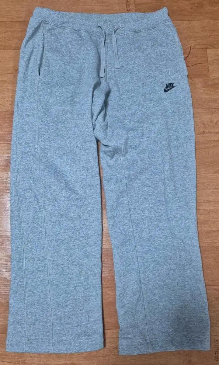 나이키 회색 트레이닝 바지 S