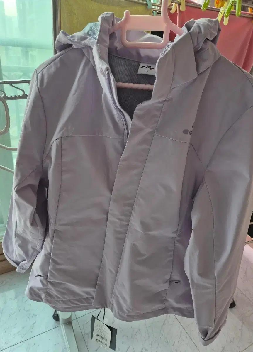 아이더 여성 바람막이 자켓 라벤더