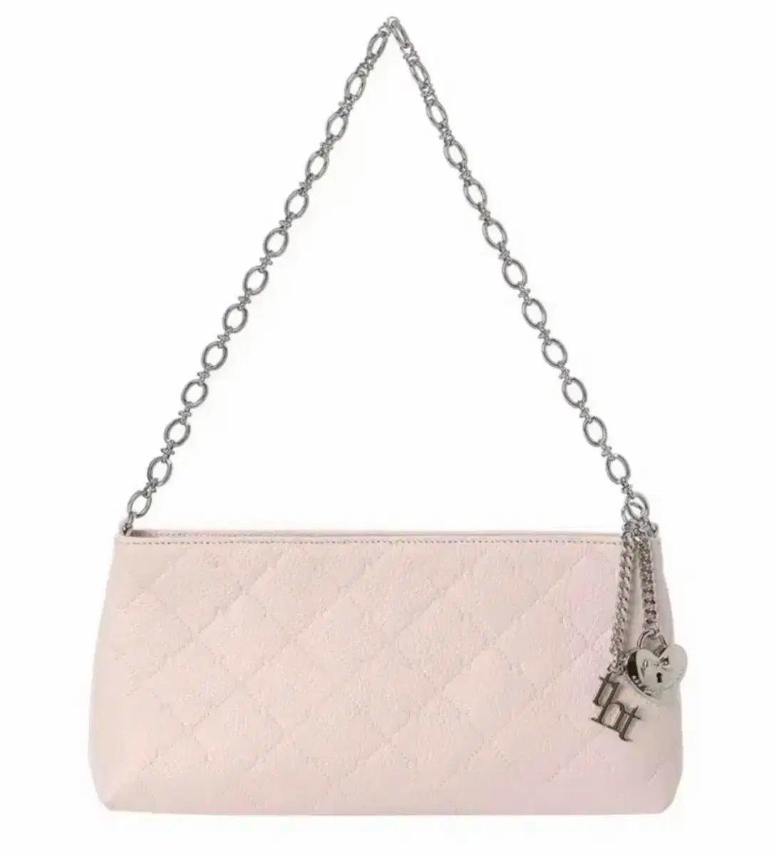 쓰리타임즈 비비 체인백 가방 핑크