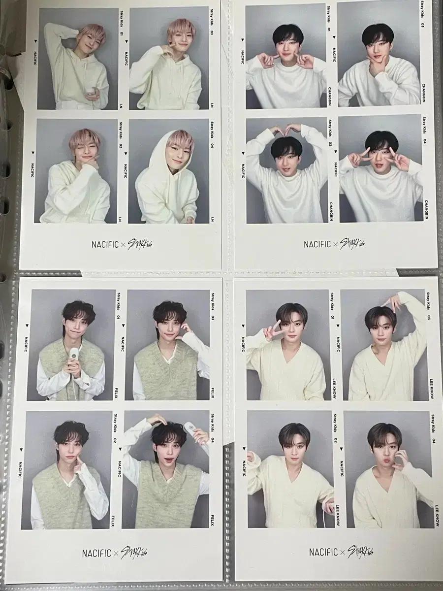 스트레이키즈 스키즈 네시픽 네컷+포카 일괄 판매