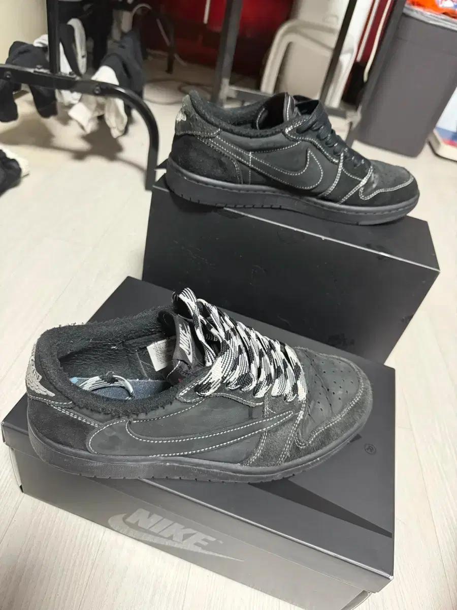 조던1 스캇 블랙 팬텀