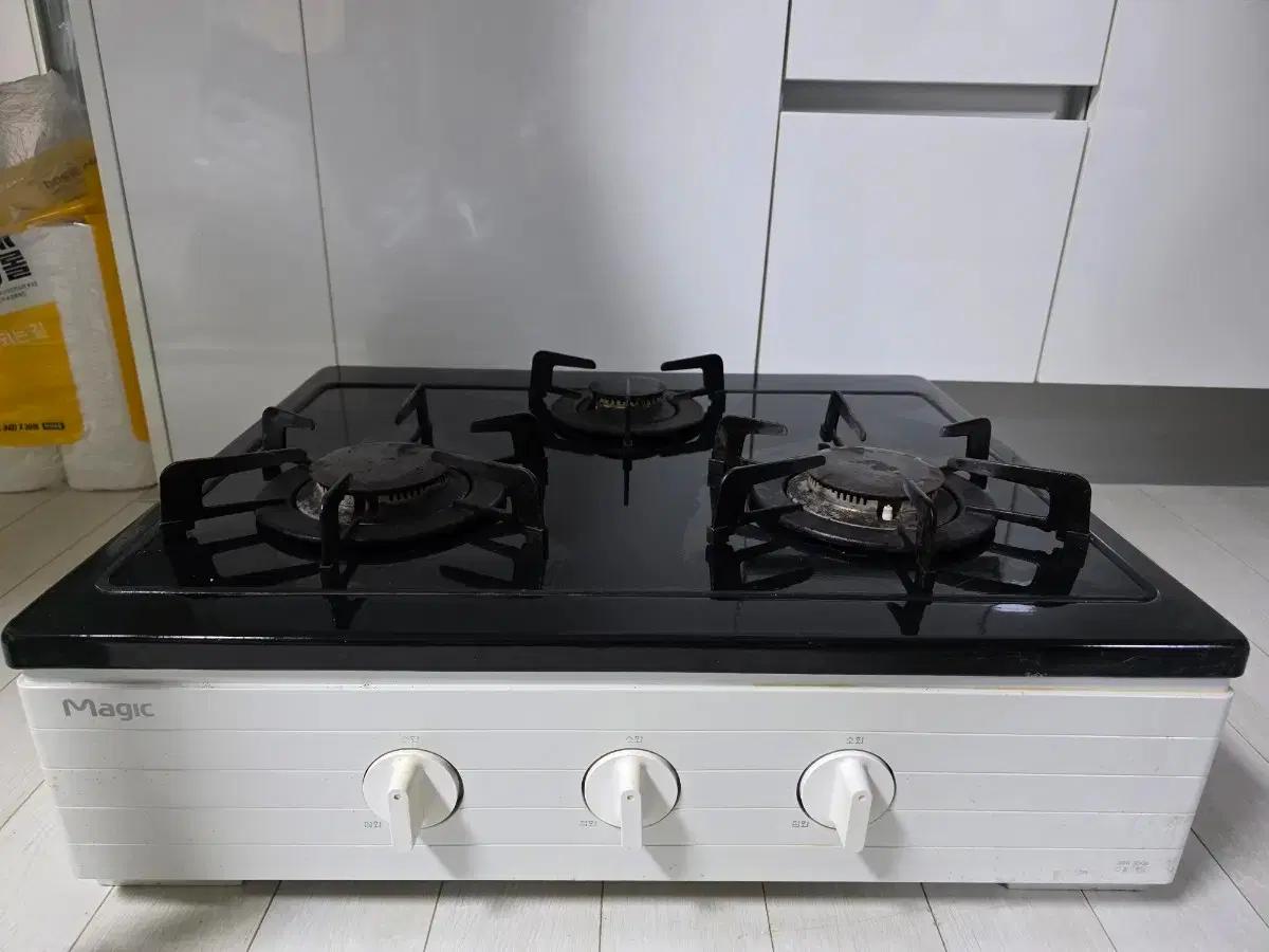린나이 3구 가스레인지 팝니다.