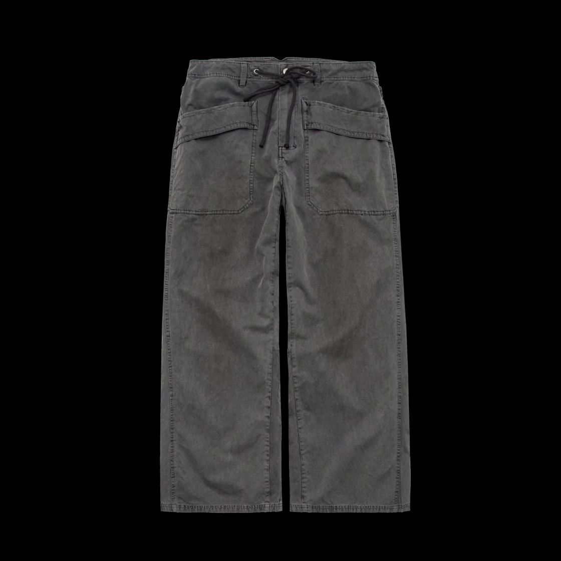 [3] 폴리테루 파라 팬츠 페이디드 스트라이프 더티그레이