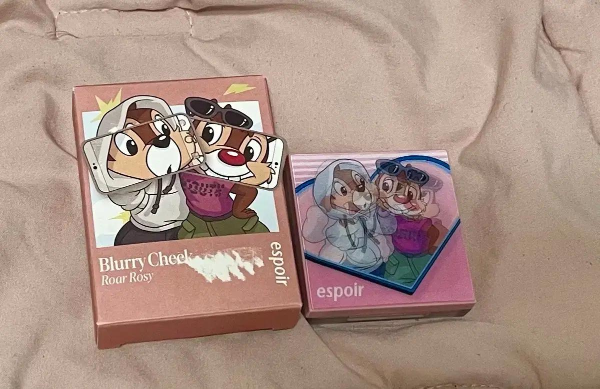 [1회 사용] 에스쁘아 블러리 치크 3호 로어 로지 팔아요