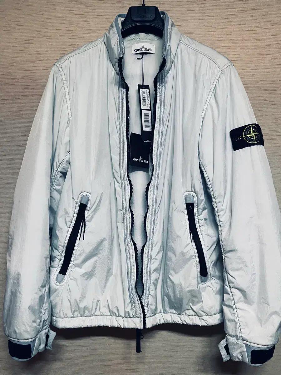 [L] 스톤아일랜드 크링클랩스 프리마로프트 경량패딩 자켓