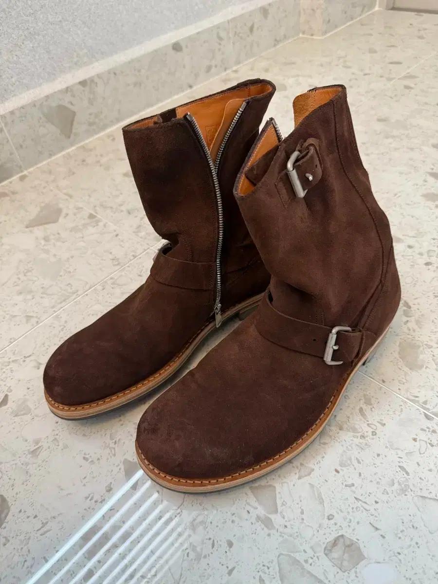 논네이티브 웨스턴 스웨이드 부츠 8.5