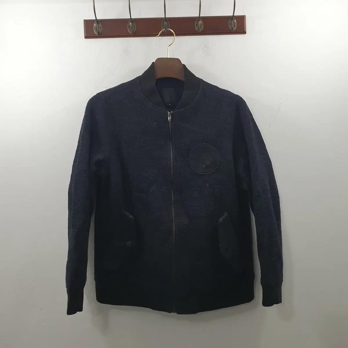 S 르샵 여성 데일리 간절기 모 자켓 블랙