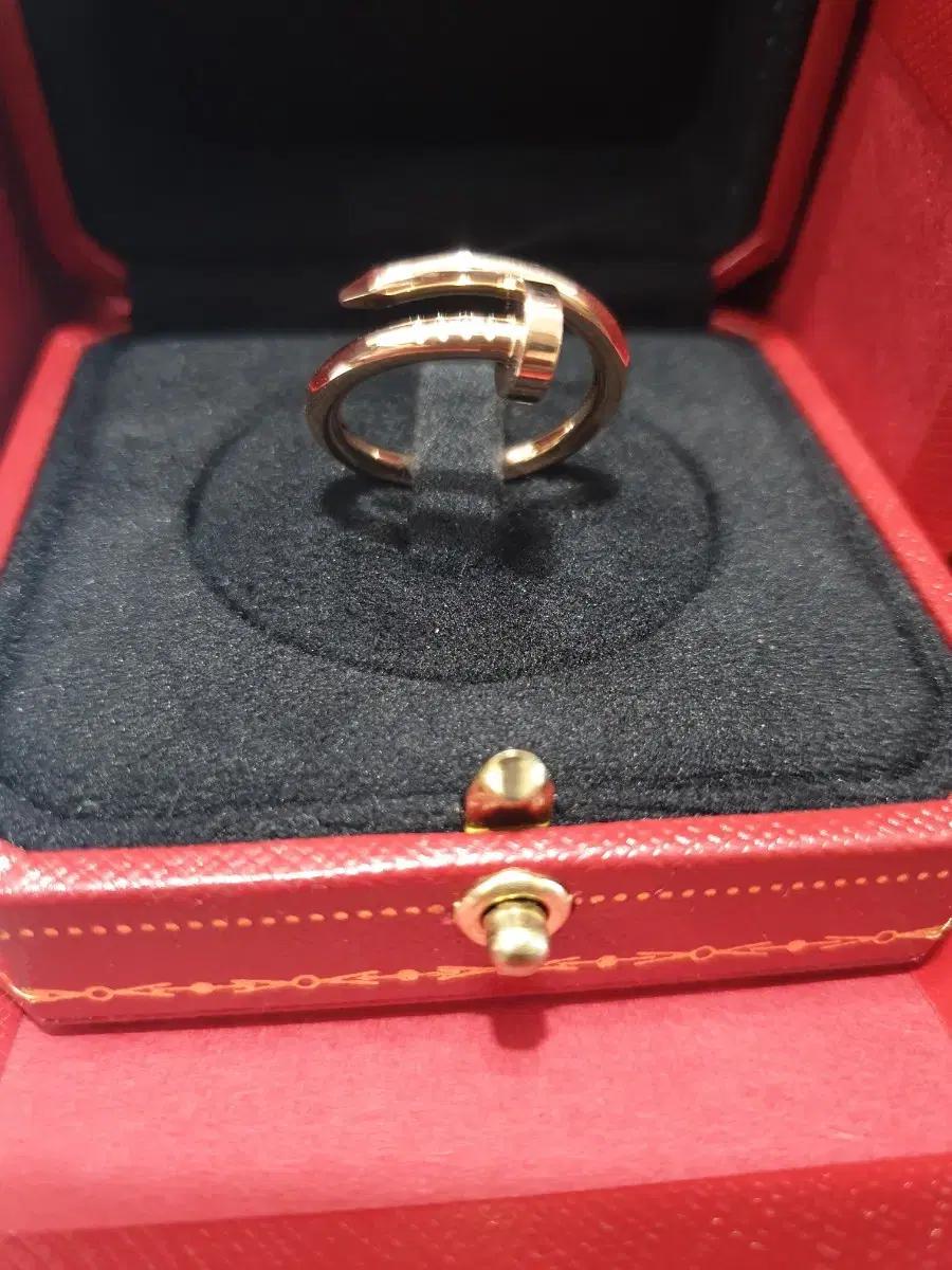 까르띠에 정품 저스트앵끌루 링 클래식 못반지 56호