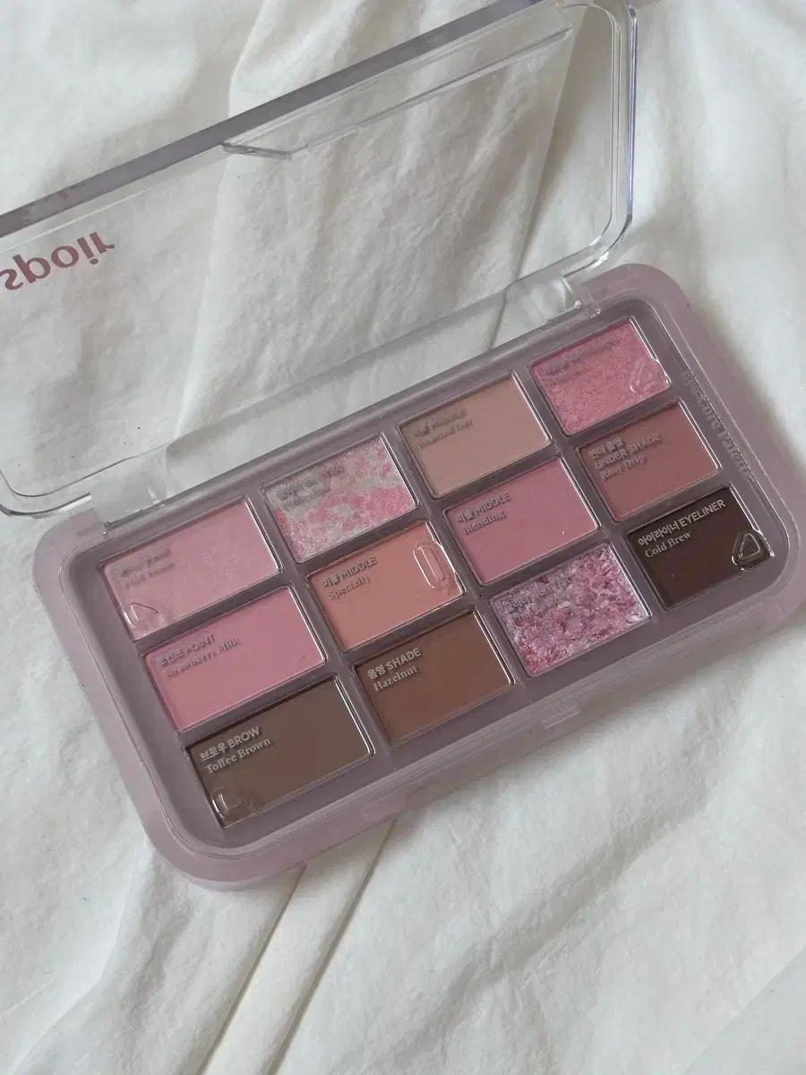 에스쁘아 아이코어 팔레트 핑크 오트 라떼